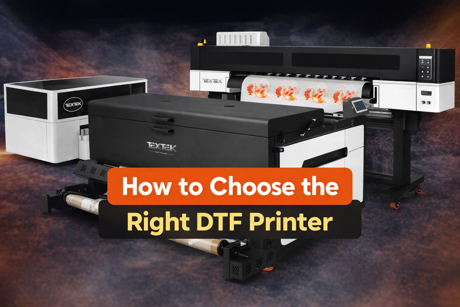 How to Choose the Right DTF Printer: A3 vs. 60cm vs. Large Format (2026 Guide)